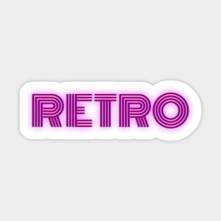 Retrowave Sticker